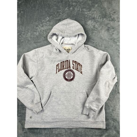 Fall Rush Women’s Large Gray Florida State Hoodie Excellent - Picture 1 of 10